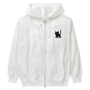 NECO-CAR Heavyweight zip hoodie
