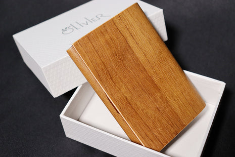 OLIVIER business card holder (color brown cheek)