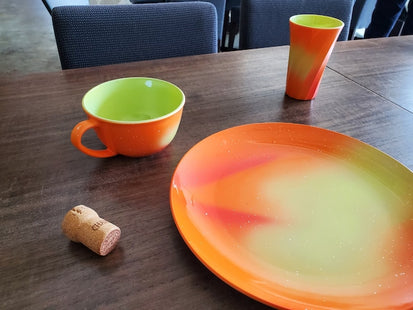 iroikoi 9.0 Japanese and Western plate Kakusenkei