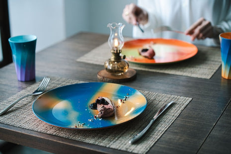 iroikoi 9.0 Japanese and Western plate late summer