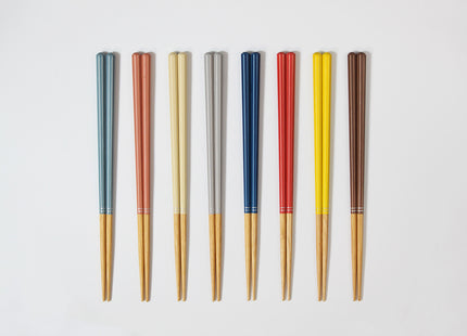 HACHI-KAKU chopsticks color AKAN