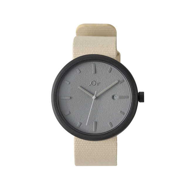 YOT WATCH 40mm Beige/Black&Gray