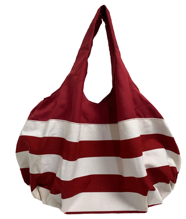 Border balloon bag (red)