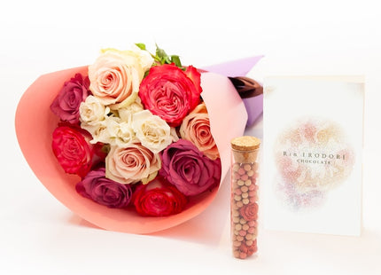 Bouquet and Rin IRODORI CHOCOLATE Rose