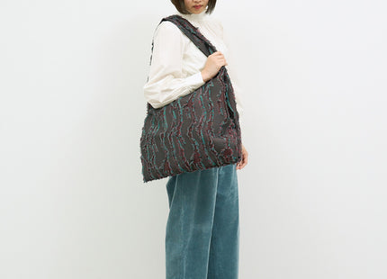 DOUBLE bag funky fringe L