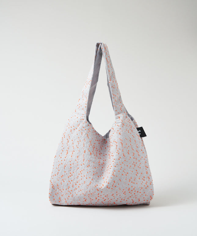 DOUBLE bag orange dots M