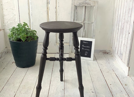 High Stool French Height 55cm Black