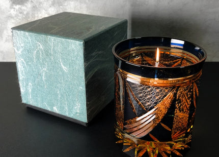 Kiriko fragrance candle iris