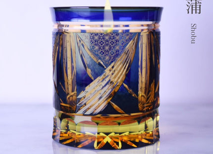 Kiriko fragrance candle iris