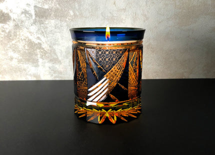 Kiriko fragrance candle iris