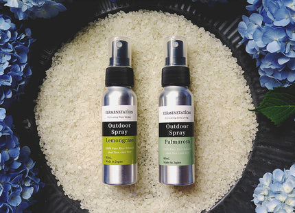 Outdoor spray made from rice lemongrass