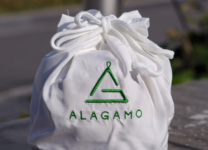 Sauna drawstring bag (White)