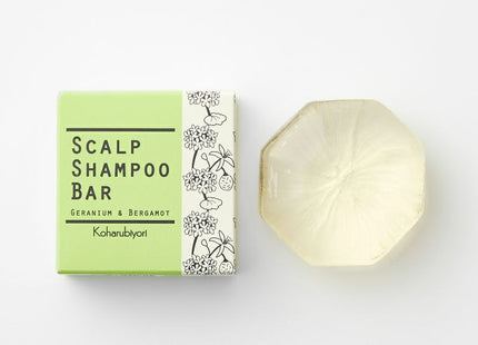 Scalp shampoo bar geranium & bergamot