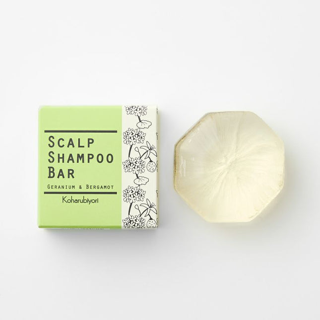 Scalp shampoo bar geranium & bergamot