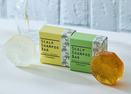 Scalp shampoo bar geranium & bergamot