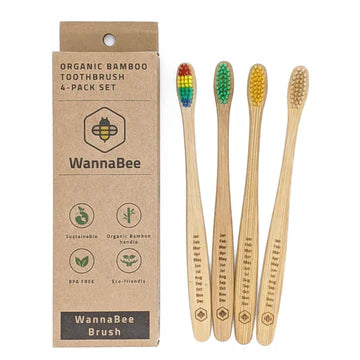 Toothbrush set of 4