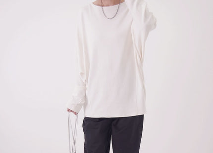 Unisex Boat Neck Dolman Sleeve