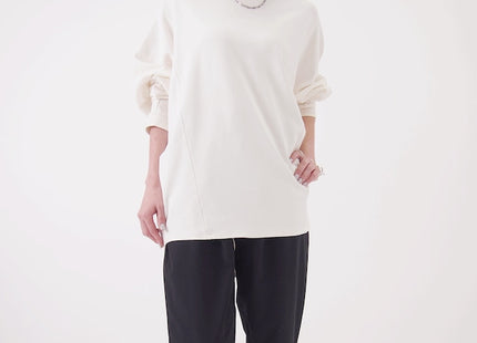 Unisex Boat Neck Dolman Sleeve