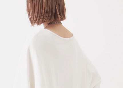 Unisex Boat Neck Dolman Sleeve