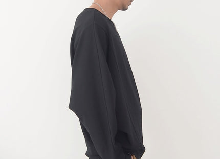 Unisex Boat Neck Dolman Sleeve