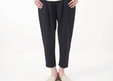 Unisex tuck tapered pants