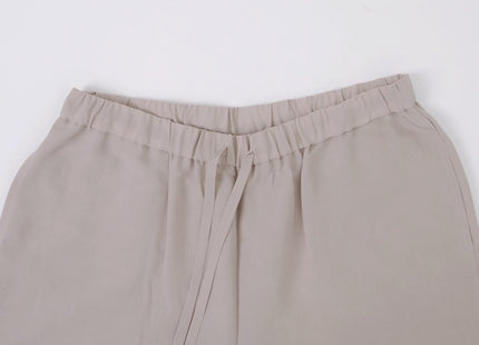 Washable Silk Basic Pants