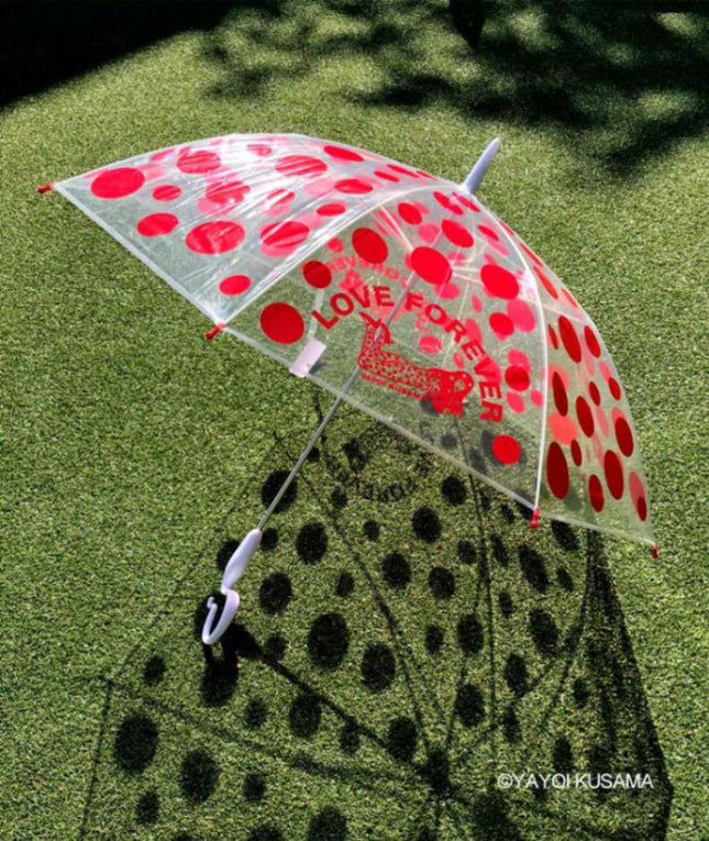 Yayoi Kusama Umbrella [LOVE FOREVER (Red)]