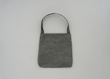 Japanese washi paper one shoulder bag / Foggy gray