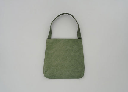 Japanese washi paper one shoulder bag / Foggy gray