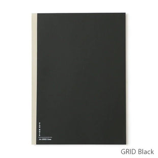 PAD NOTE / A4 GRID Black