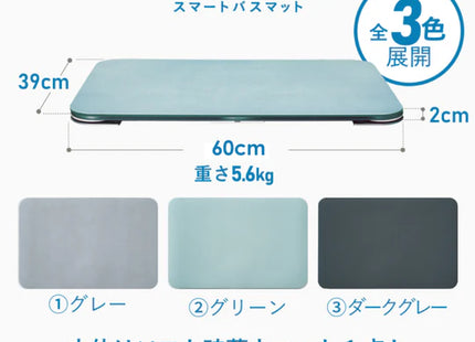 Smart bath mat